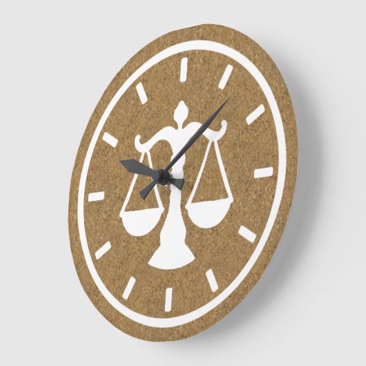 Chique wet kurkhout grote klok (Hoek)