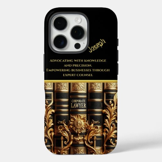 Chique wetboeken die zakelijke expertise vertegenw Case-Mate iPhone case (Achterkant)