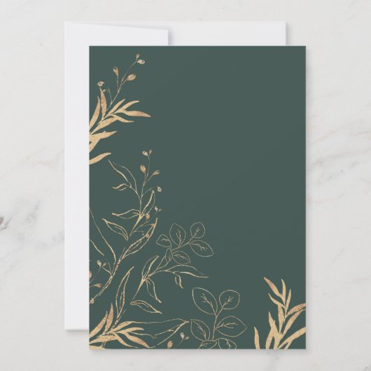 Chique Winter Arctische Dieren Onederland 1e Verja Kaart (Achterkant)