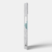 Chique wit rustiek hout Case-Mate iPhone case (Achterkant / Rechts)