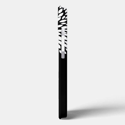 Chique witte bloemen Case-Mate iPhone case (Achterkant / Links)