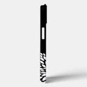 Chique witte bloemen Case-Mate iPhone case (Achterkant / Rechts)