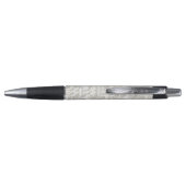 Chique Witte Crèmekleurige Bloemen Bruiloft Pen (Achterkant)