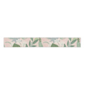 Chique woestijn blush retro vlinder bladeren tuin grosgrain lint (Voorkant)