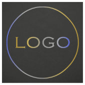 Chique Zakelijk Aangepaste Logo Fotosjabloon Stof (Swatch)
