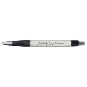 Chique Zakelijke Script Monogram Pen