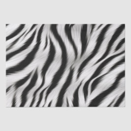 Chique zebra dierprint bruidsdouche tissuepapier