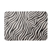 Chique zebra print badmat (Voorkant)
