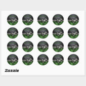 Chique Zebra Sweet Sixteen Sticker (Vel)