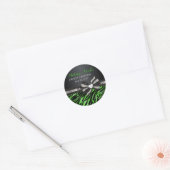 Chique Zebra Sweet Sixteen Sticker (Envelop)