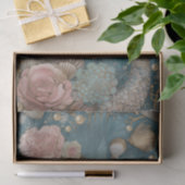 chique zeemeermin decoupage tissuepapier (Geschenk)