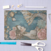 chique zeemeermin decoupage tissuepapier (Craft)