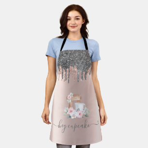 Chique Zilver Glitter Druppels Mixer Bloemen Rose  Schort
