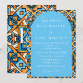 Chique Zomer Psychedelische Groovy Kaart (Voorkant / Achterkant)