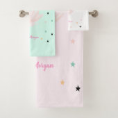 Chique Zwaan, Sterren, Prinses Bad Handdoek (Insitu)