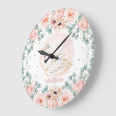 Chique Zwanenprinses Blush Klaproos Bloem Meisjes Grote Klok (Hoek)