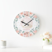 Chique Zwanenprinses Blush Klaproos Bloem Meisjes Grote Klok (Huis)