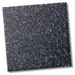 Chique zwart glitter sparkle tegeltje<br><div class="desc">Stijlvolle Glam Mode Faux Black Glitter Pattern Keramische Tegel. Ga voor een eenvoudige zwarte glitter look, of gebruik deze achtergrond om uw eigen logo of initialen aan te passen! Let op: dit is een digitale glitter en heeft geen textuur. Hoe schattig zouden deze zwarte tegels eruit zien in een salon,...</div>