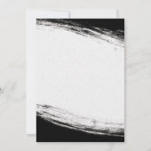 Chique Zwart & Goud Geometrisch lijst Verjaardag Kaart (Achterkant)