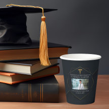 Chique Zwart Goud Medische School Afstudeerfeest