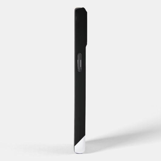 Chique zwart & wit geometrisch modern Case-Mate iPhone case (Achterkant / Rechts)