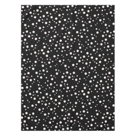 Chique zwart-witte Stippen | Elegant patroon Tafelkleed