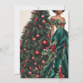  chique zwarte Mode Kaart (Voorkant)