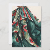 chique zwarte Mode Kaart (Achterkant)