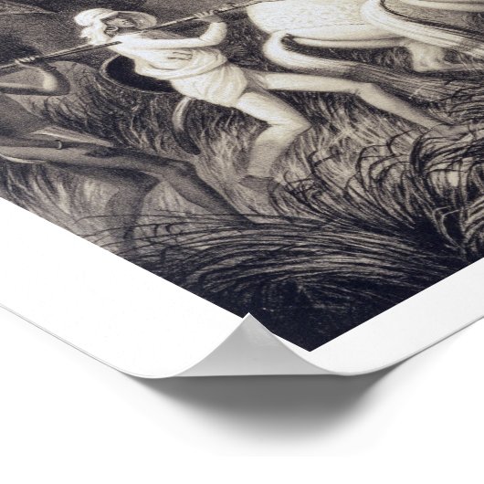 Chir Singh, Maharaja van de Sikhs met de koning Poster (Hoek)