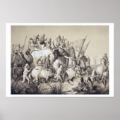 Chir Singh, Maharaja van de Sikhs met de koning Poster (Voorkant)