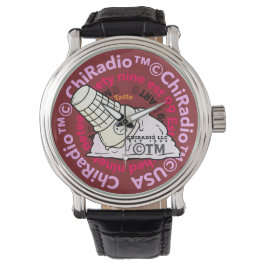 ChiRadio ™ ICE CREAM WATCH (ROOD) Horloge