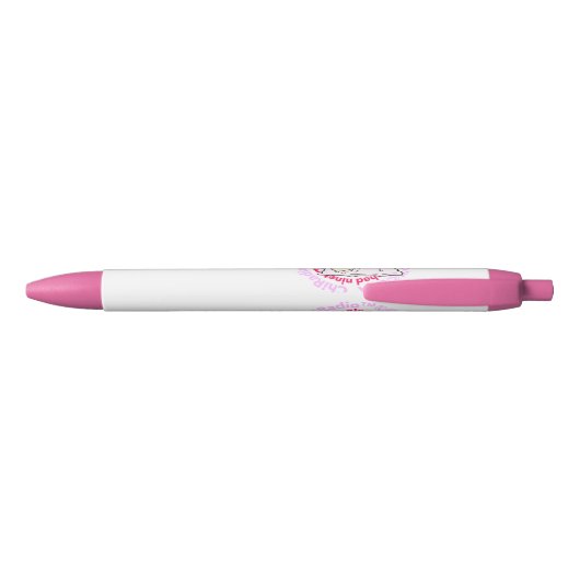 ChiRadio LLC ™ IceCream LOGO roze PEN (Achterkant)