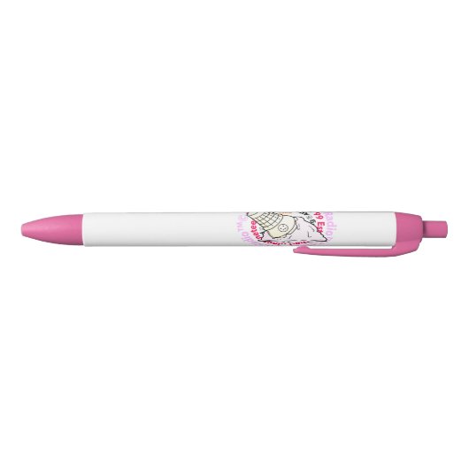 ChiRadio LLC ™ IceCream LOGO roze PEN (Bodem)