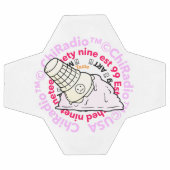 CHIRadio LLC IceCream LOGO Voetbal (Enkel)