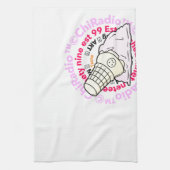 ChiRadio LLC Icecream muur kunst Theedoek (Verticaal)