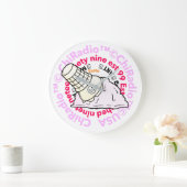 CHIRadio LLC IceCream pet Grote Klok (Huis)