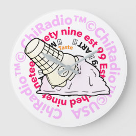CHIRadio LLC IceCream pet Grote Klok