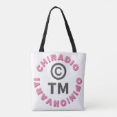 ChiRadio LLC™ ( ijs logo ) Tote Bag (Achterkant)