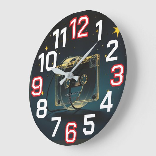 ChiRadioLLC™ Clock designed by www.djelove.com Grote Klok (Hoek)