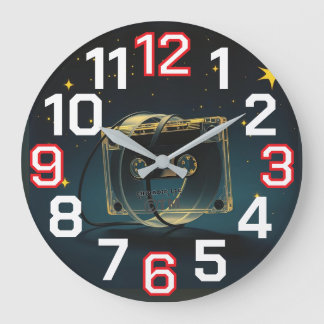 ChiRadioLLC™ Clock designed by www.djelove.com Grote Klok