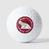 ChiRadioLLC™ IceCream Golfballen (Voorkant)