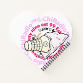 ChiRadioLLC™ IceCream Notitieboek (Achterkant)