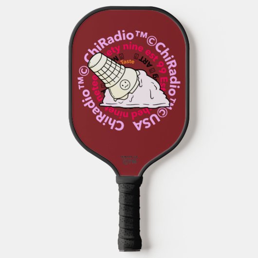 ChiRadioLLC™ IceCream Pickleball Paddle (Voorkant)