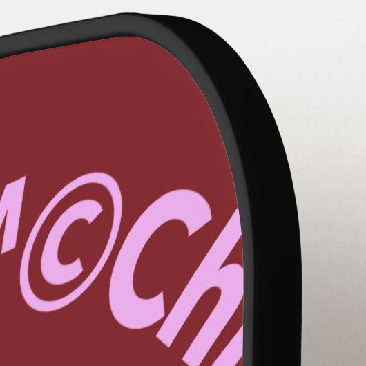 ChiRadioLLC™ IceCream Pickleball Paddle (Links Detail)