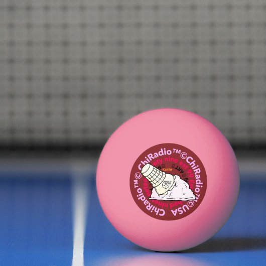 ChiRadioLLC™ IceCream Pingpongbal (Net)
