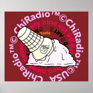 ChiRadioLLC™ IceCream Poster