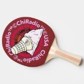 ChiRadioLLC™ IceCream Tafeltennisbatje (Zijkant)