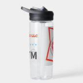 ChiRadioLLC™ Inspirerende Bericht Waterfles (Rechts)