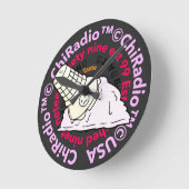 ChiradioLLC ™ TrinketTray Ronde Klok (Hoek)