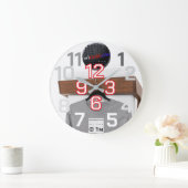ChiRadioLLC™ wallClock design by www.djelove.com Grote Klok (Huis)